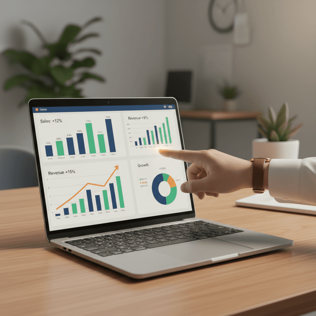 Real-time reporting dashboard